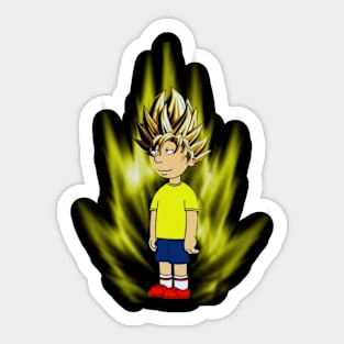 caillou news 4 Sticker